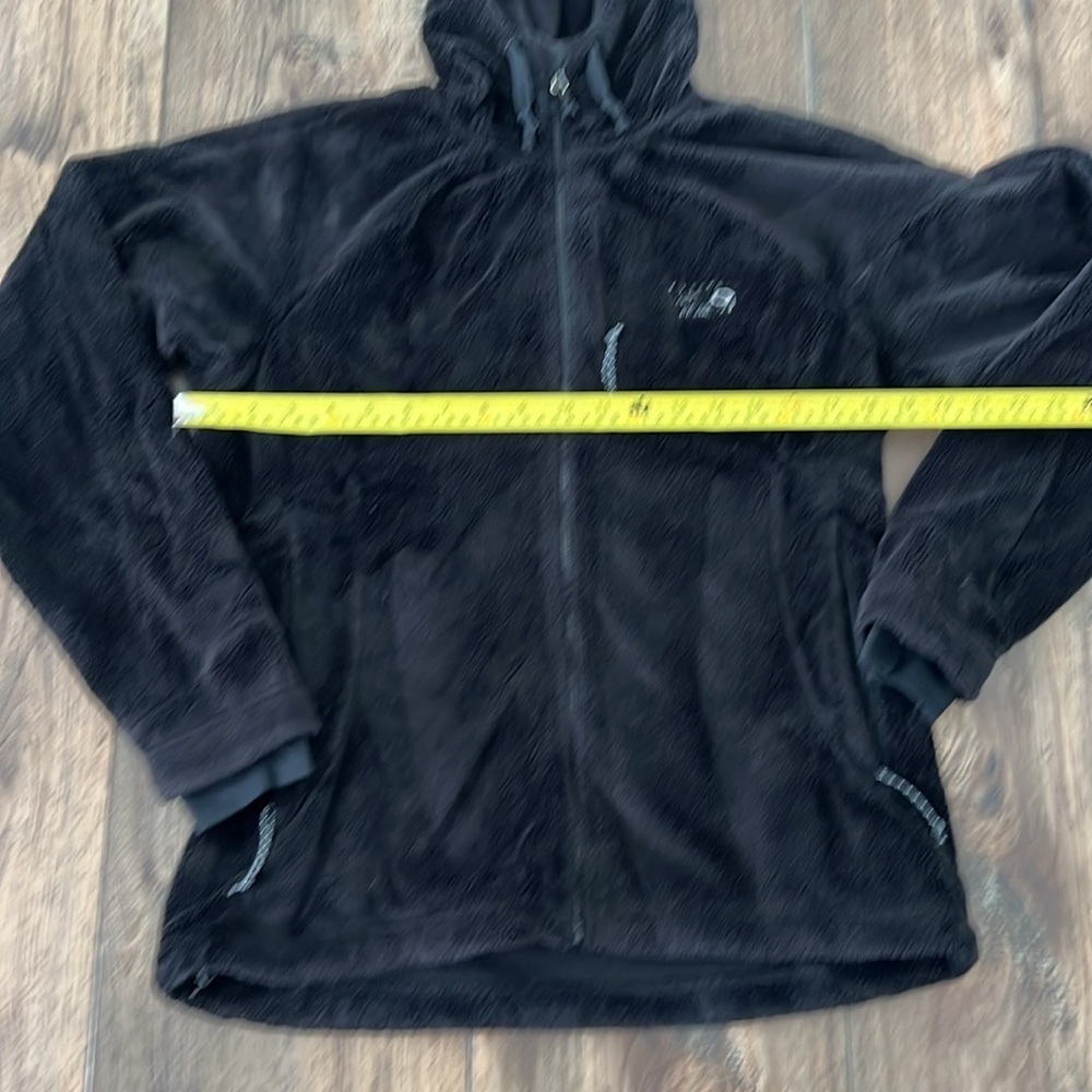 Mountain Hardwear Women’s Fleece Hoodie Jacket Black Size Medium - Picture 8 of 16
